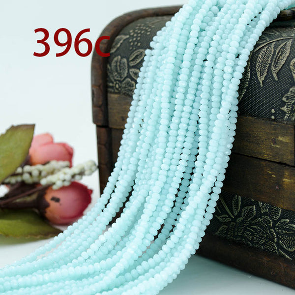 Free shipping multi color 2mm 195PCS Bicone crystal beads Cut Faceted Round Glass Beads,bracelet necklace Jewelry Making DIY