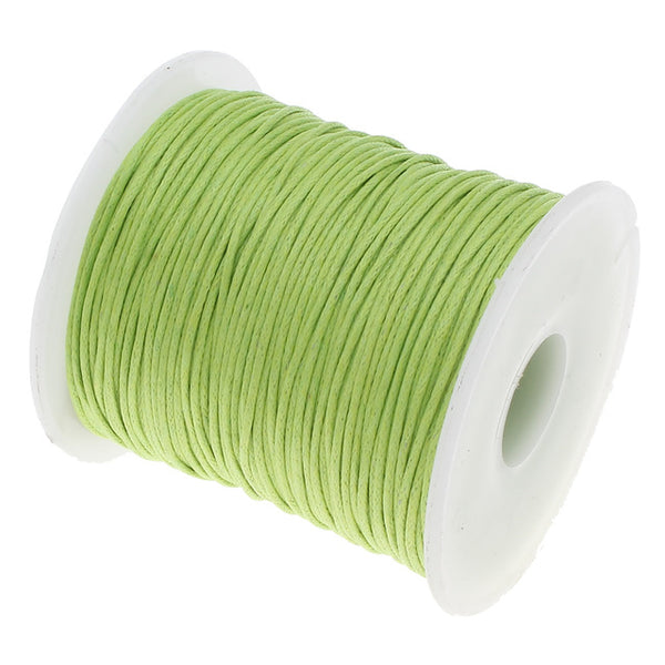 100Yards 1MM red/black Waxed Thread Cotton Cord/wire String Strap Wholesale Necklace Rope for Jewelry Making DIY Beading Thread