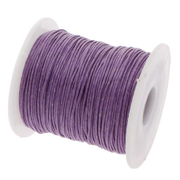 100Yards 1MM red/black Waxed Thread Cotton Cord/wire String Strap Wholesale Necklace Rope for Jewelry Making DIY Beading Thread