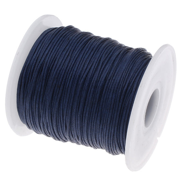 100Yards 1MM red/black Waxed Thread Cotton Cord/wire String Strap Wholesale Necklace Rope for Jewelry Making DIY Beading Thread