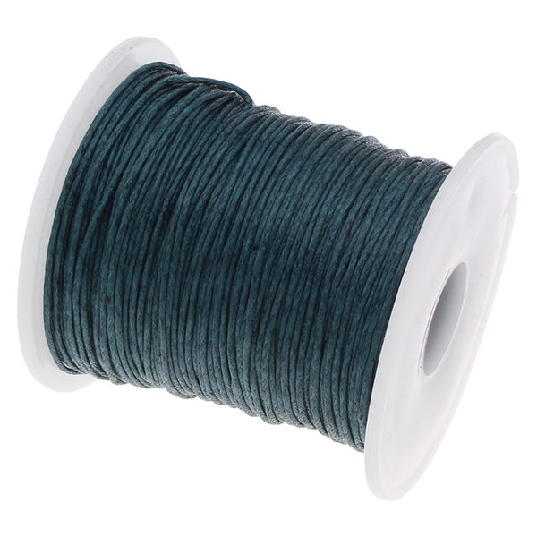 100Yards 1MM red/black Waxed Thread Cotton Cord/wire String Strap Wholesale Necklace Rope for Jewelry Making DIY Beading Thread