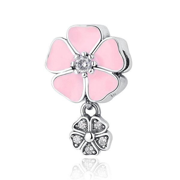 Aliexpress 100% 925 Sterling Silver Poetic Blooms Beads Fit Original pandora Charm Bracelet Authentic Luxury DIY Jewelry Gift