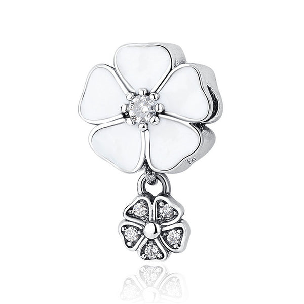 Aliexpress 100% 925 Sterling Silver Poetic Blooms Beads Fit Original pandora Charm Bracelet Authentic Luxury DIY Jewelry Gift