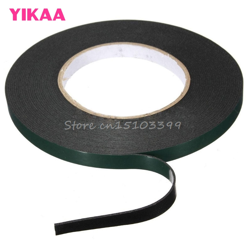 10M*10MM Strong Adhesive Waterproof Double Sided Foam Green Tape Trim home Car #G205M# Best Quality