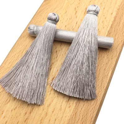 GUFEATHER L20/7CM/tassels/earrings accessories/Silk tassels/jewelry accessories/jewelry findings/jewelry materials 5pcs/bag