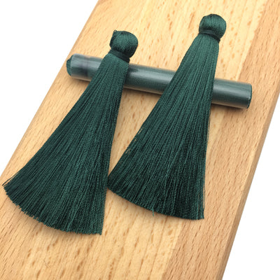 GUFEATHER L20/7CM/tassels/earrings accessories/Silk tassels/jewelry accessories/jewelry findings/jewelry materials 5pcs/bag
