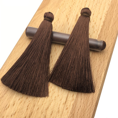 GUFEATHER L20/7CM/tassels/earrings accessories/Silk tassels/jewelry accessories/jewelry findings/jewelry materials 5pcs/bag