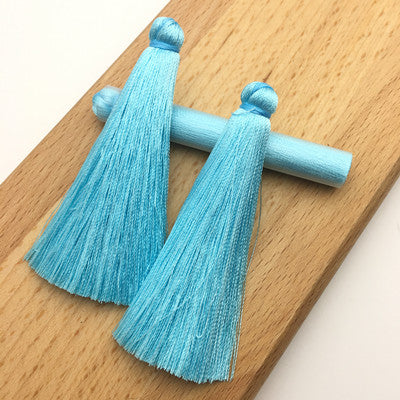 GUFEATHER L20/7CM/tassels/earrings accessories/Silk tassels/jewelry accessories/jewelry findings/jewelry materials 5pcs/bag