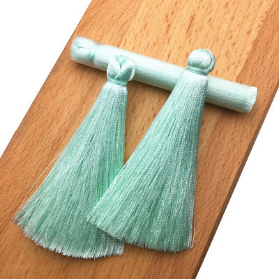 GUFEATHER L20/7CM/tassels/earrings accessories/Silk tassels/jewelry accessories/jewelry findings/jewelry materials 5pcs/bag