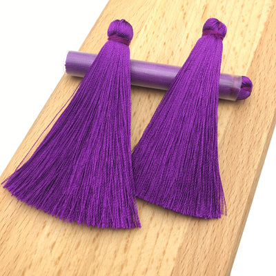 GUFEATHER L20/7CM/tassels/earrings accessories/Silk tassels/jewelry accessories/jewelry findings/jewelry materials 5pcs/bag