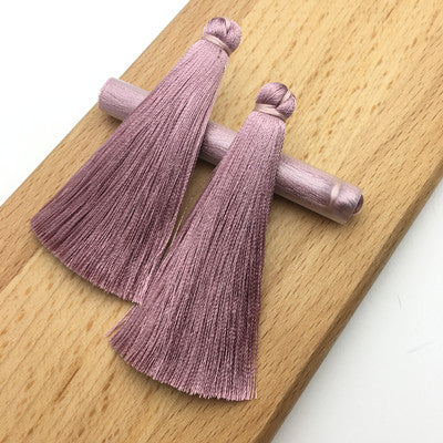 GUFEATHER L20/7CM/tassels/earrings accessories/Silk tassels/jewelry accessories/jewelry findings/jewelry materials 5pcs/bag