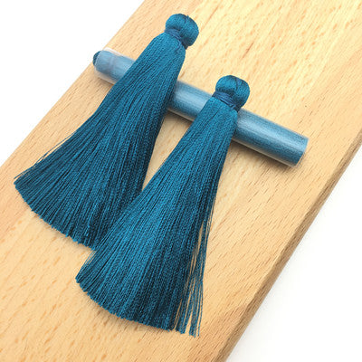 GUFEATHER L20/7CM/tassels/earrings accessories/Silk tassels/jewelry accessories/jewelry findings/jewelry materials 5pcs/bag