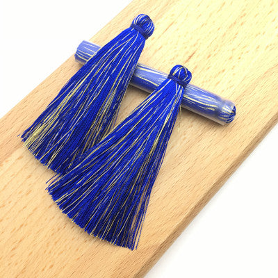 GUFEATHER L20/7CM/tassels/earrings accessories/Silk tassels/jewelry accessories/jewelry findings/jewelry materials 5pcs/bag