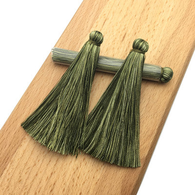 GUFEATHER L20/7CM/tassels/earrings accessories/Silk tassels/jewelry accessories/jewelry findings/jewelry materials 5pcs/bag