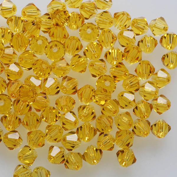 Zeyan 4mm 100pcs AAA Bicone jewelry crystal beads loose Glass Beads for Jewelry Making DIY Bracelet Necklace accessories