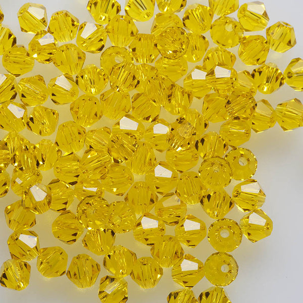 Zeyan 4mm 100pcs AAA Bicone jewelry crystal beads loose Glass Beads for Jewelry Making DIY Bracelet Necklace accessories
