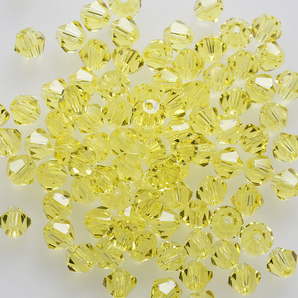 Zeyan 4mm 100pcs AAA Bicone jewelry crystal beads loose Glass Beads for Jewelry Making DIY Bracelet Necklace accessories