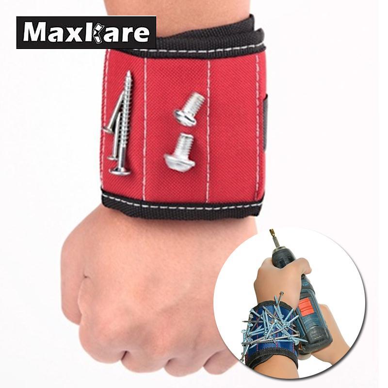 13.8'' Wrist Support Strong Magnetic For Screw Holder Wristband Band Tool Bracelet Belt Support Chuck Sports Protection Kit