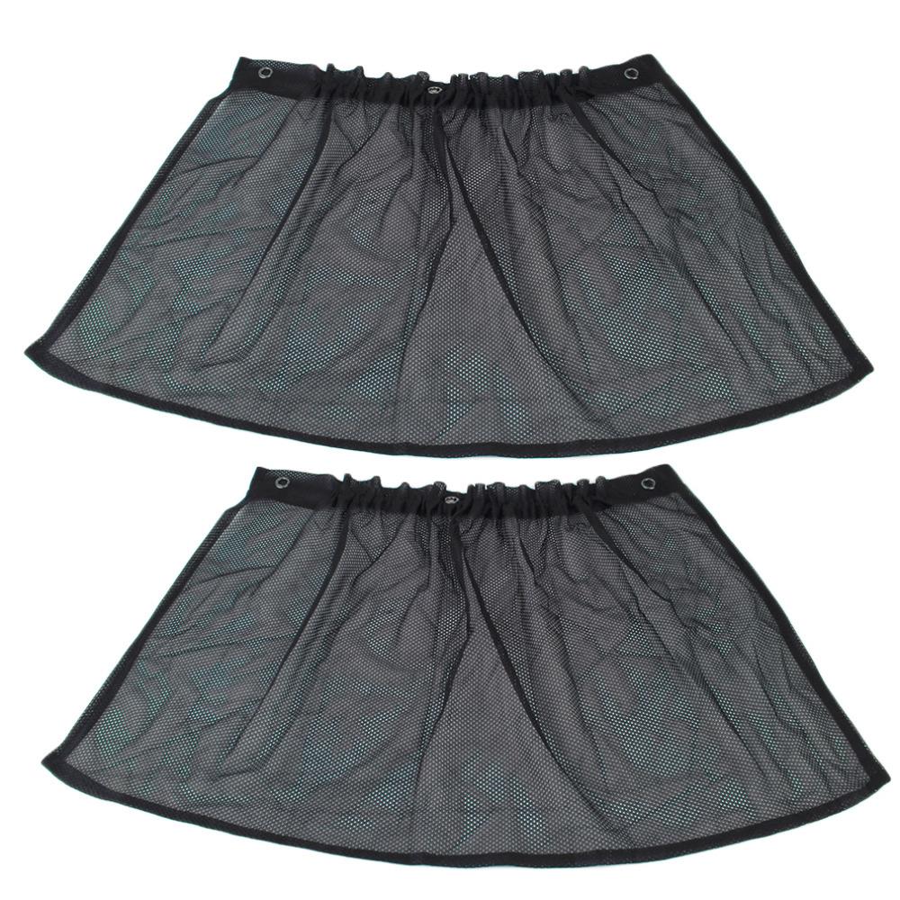 Auto Car Curtain Side Window Car Sun Shade Curtain Windshield Sunshade Shield Visor Block Black Curtains UV Protection