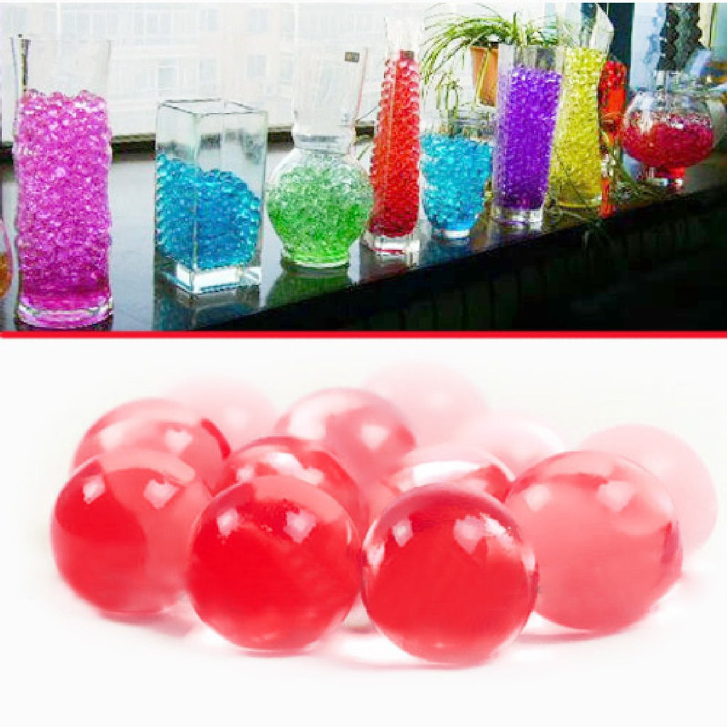 1 Bag New Water Aqua Crystal Soil Wedding Gel Ball Beads Vase Centerpiece Crystal Soil Water Beads Bio Gel Ball