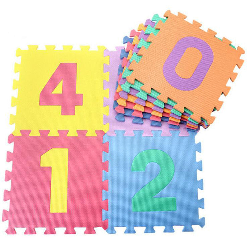 10pcs/set Puzzle Carpet Baby Play Mat Floor Puzzle Mat EVA Children's Foam Carpet Mosaic floor Developing Crawling Rugs