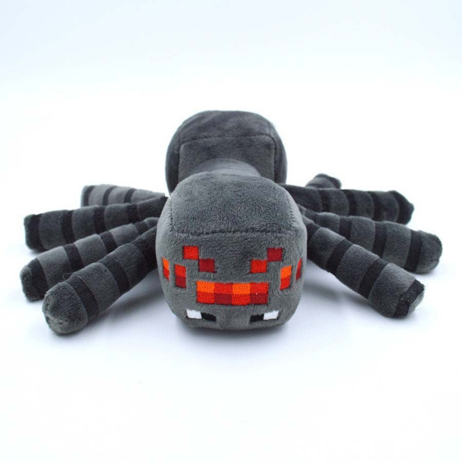 New Arrival Minecraft Plush Toys 16CM Gray Minecraft Spider Stuffed Plush Toys Kids Game Cartoon Toys brinquedos Gift