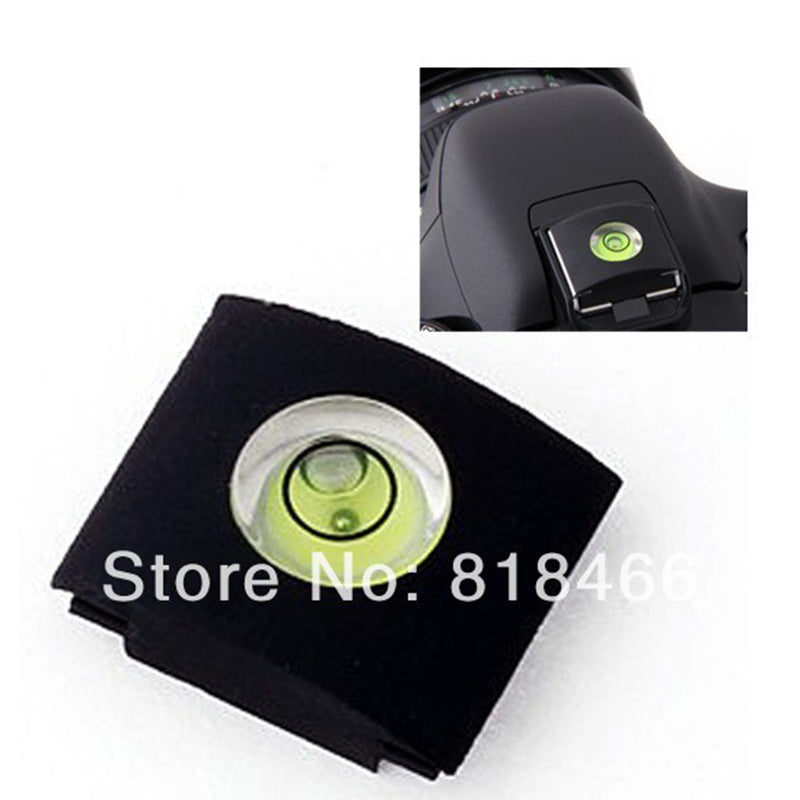 Spirit Hot Shoe level DSLR universal Camera Bubble + Hot Shoe Protector Cover for Nikon d5100 53100 d7000 Canon 500d 600d 60d