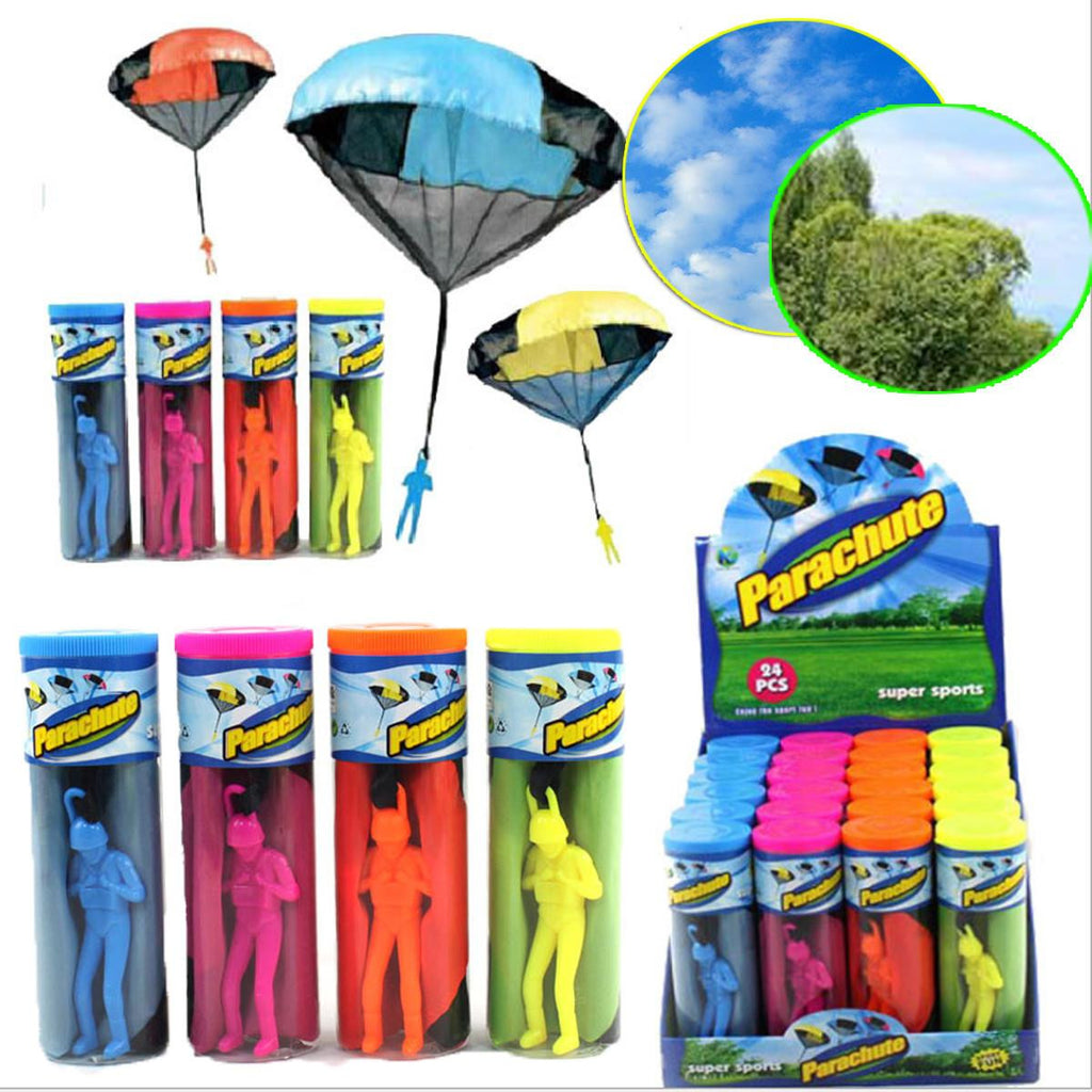 Hand Throwing parachutes Kite kids mini play parachute soldier toy Children's Educational Toys Kites free shipping