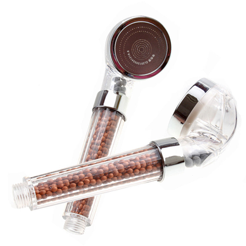 Handheld Water-saving Bath Shower Nozzle Sprinkler Sprayer Filter Transparent Hand Shower Head Rainful Shower Head Showerhead