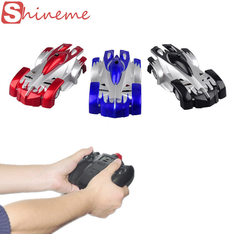 Brand baby mini Wall ceiling glass Climbing rc remote control car toys children drift electric car kids light chrismas gift