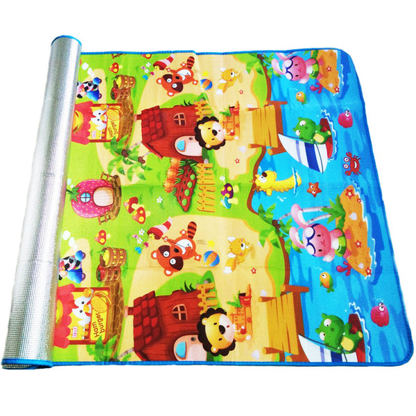 180*120*0.3cm Baby Crawling Play Puzzle Mat,Children Carpet Toy Kid Game Activity Gym Developing Rug Outdoor Eva Foam Soft Floor
