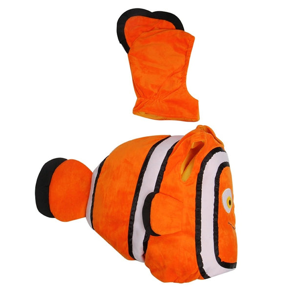 Deluxe Adorable Child Clownfish From Pixar Animated Film Finding Nemo Little Baby Fishy Halloween Cosplay Costume Age 2-7 Years