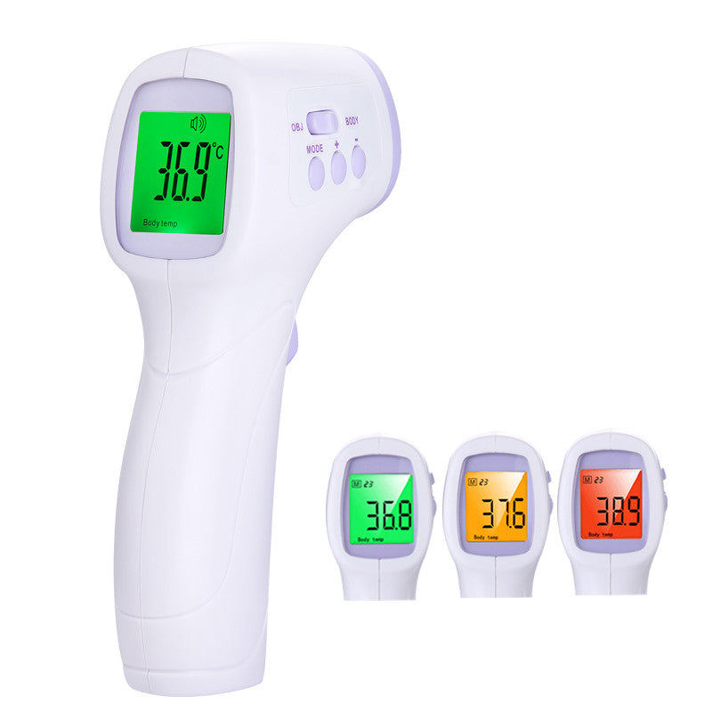 Brand auto forehead lcd non contact body water electronic baby infrared digital thermometer fever Adult digital non-contact care