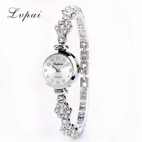 Lvpai Bracelet Watch For Women Ladies Fashion Quartz-watch Female Imitation Diamond Wristwatch Watches For Women Female Watch