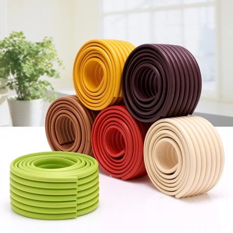 Baby Safety Products Baby Crash Bar  Thickening Crash Bar Glass Coffee Table corner protector Child Protection Strip 10 Colors