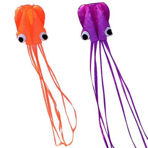 4 m Octopus Kite Single Line Stunt /Software Power Kite With Flying Tools Inflatable And Easy To Fly Kids Outdoor Fun