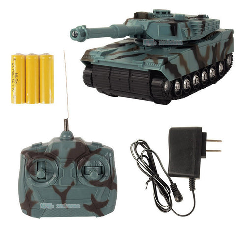 RC Tank Battle Toy Tank 1:22 Radio Remote Control RC Fighting Tank Model Classic Toys For Children 360 Rotation Music LED