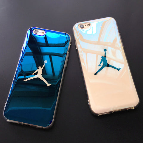 Fashion Michael SuperNBA Jordan 23 Chicago TPU soft Blu-ray laser Ultra Thin Back Cover case for iPhone 7 6 6s 4.7'' / plus 5.5