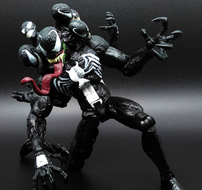 Hot ! NEW 1pcs 20cm spider-man Venom pvc toy Action Figure toys dolls Christmas gift opp bag