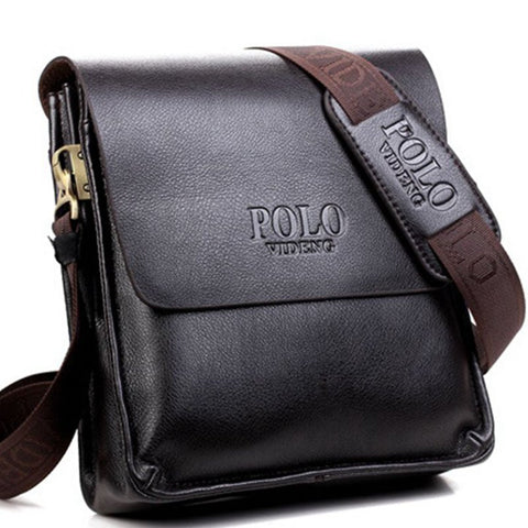 Men's Crossbody Bags Quality Male Messenger Bag on over His Shoulder PU Leather Men Handbag Travel Fashion Business Work Bag VP1