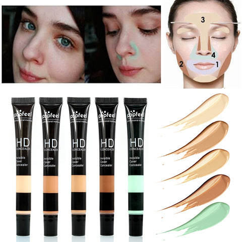 Base Maquiagem Make Up Face Concealer Cream Foundation Makeup Contour Concealer Stick for Light Dark Skin