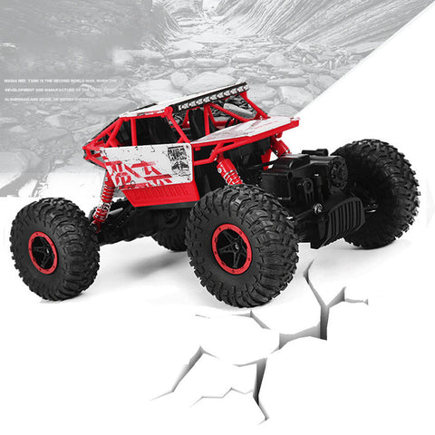 Free Shipping RC Car 4WD Rock Crawlers 4x4 Driving Car Double Motors Drive Bigfoot Car Remote Control Model Off-Road Vehicle Toy