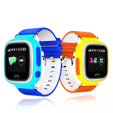 100% Original Q90 GPS Tracker Watch Touch Screen WIFI Positioning Baby Smart watches SOS Call Location Finder Device Anti Lost