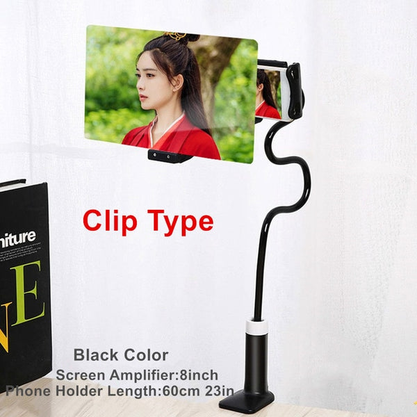 Mobile Phone Screen Amplifier Desktop Phone Holder for For iPhone XS MAX Galaxy 4.5-7.0 inch Phone screen Magnifier 3D HD Movie