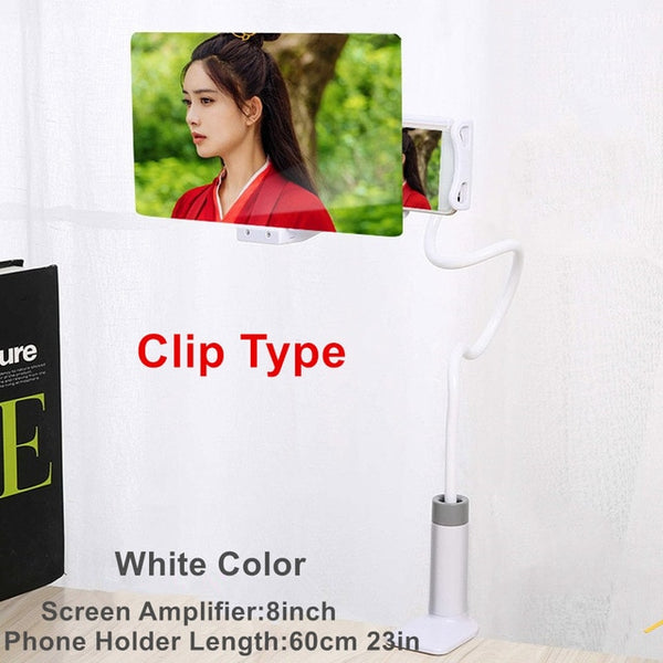 Mobile Phone Screen Amplifier Desktop Phone Holder for For iPhone XS MAX Galaxy 4.5-7.0 inch Phone screen Magnifier 3D HD Movie