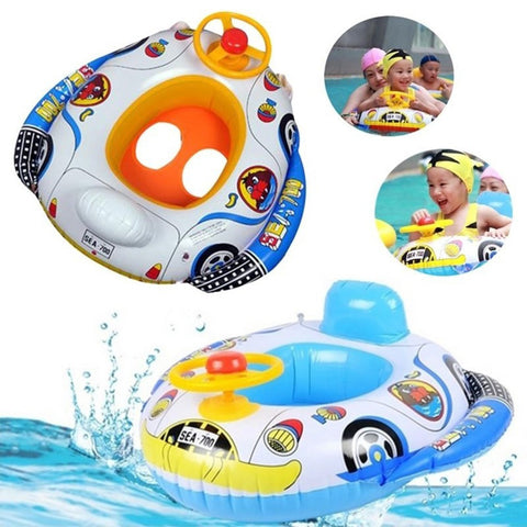 Baby Swimming Accessories Inflatable Pool Ring Child laps Swim Seat Float Boat Water Sport