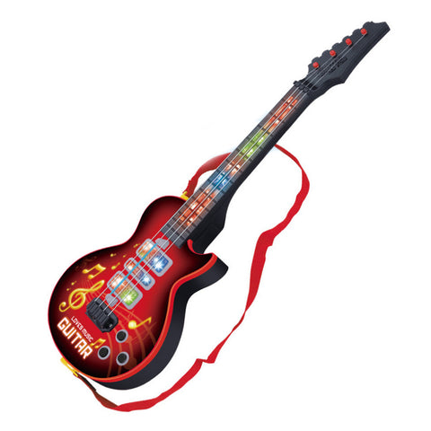Hiqh Quality 4 Strings Music Electric Guitar Kids Musical Instruments Educational Toys For Children juguetes As New Year Gift