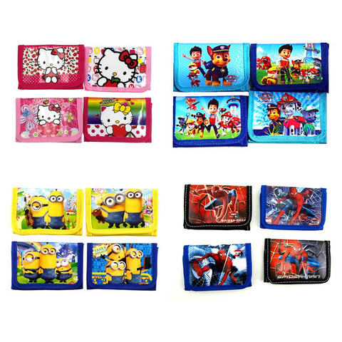 Children Cartoon Wallet Cute Patrol Dog Pokemon Zipper Change Coin Purse Small Money Purse Kids Girl Women Pouch Bolsa