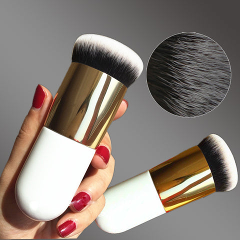 Hot Chubby Pier Foundation Brush Flat the Portable BB Cream Makeup Brush Professional Beauty Tools