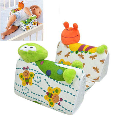 Baby Infant Newborn Cute Frog Cartoon Anti Roll Pillow Sleep Positioner Prevent Flat Head Cushion Side Sleeper Pro